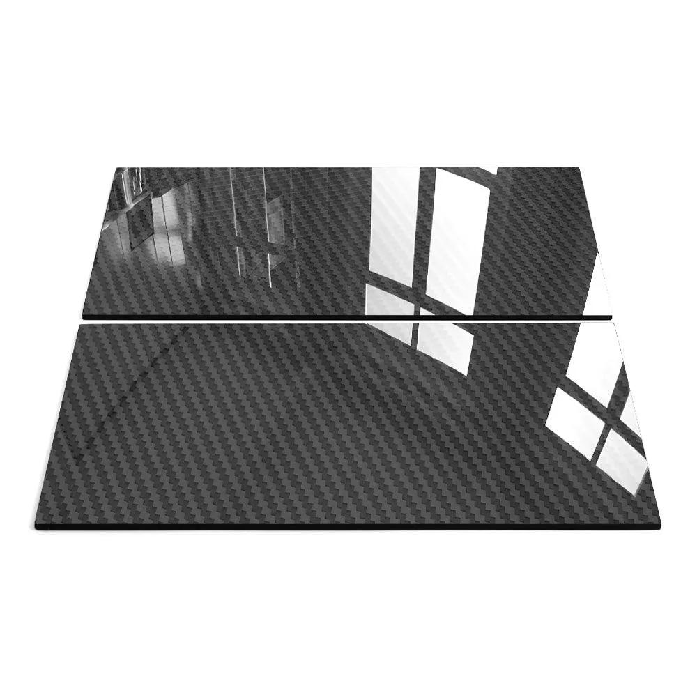 TWO TREES kulfiberplade 180x100x2mm blank 3 stk