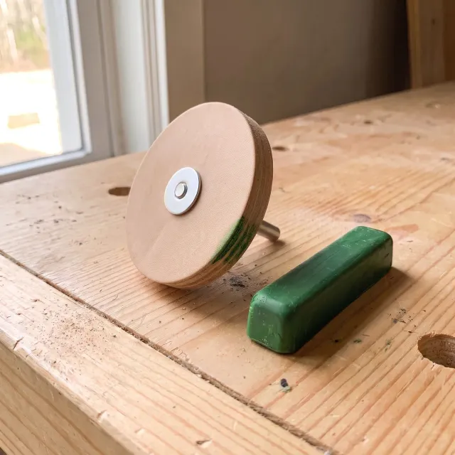 BeaverCraft polerskive læder med pasta