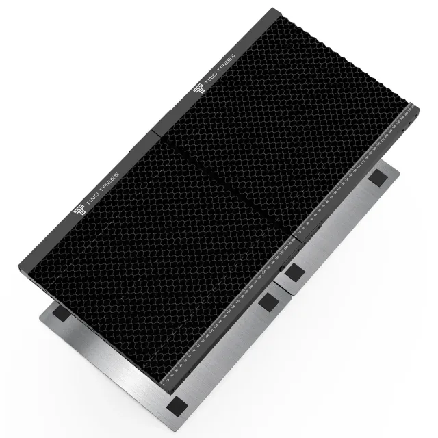 Two Trees TS2 honeycomb arbejdsbord 300x300x22 mm aluminium