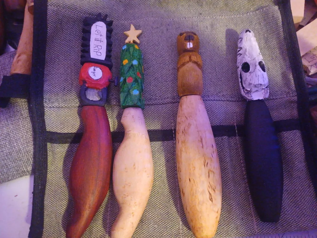BeaverCraft C13 snittekniv reserveklinge smal spids