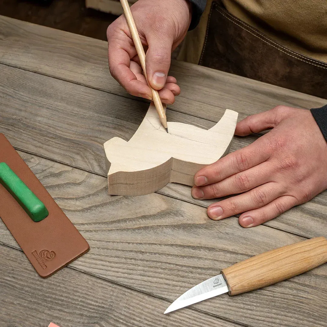 BeaverCraft DIY02 dalahest snittesæt komplet