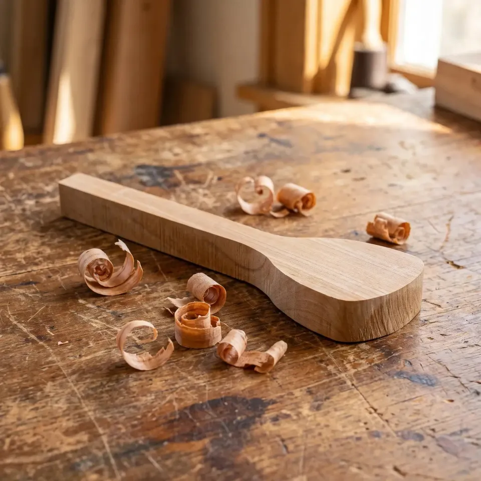 BeaverCraft B8 ske-emne kirsebær 265 mm