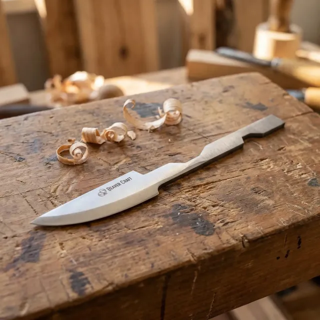 BeaverCraft C3 Reserveklinge Snittekniv Kulstofstål