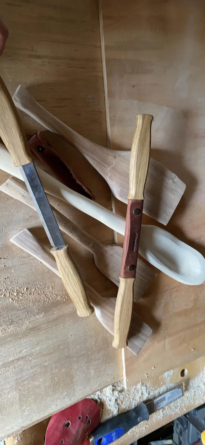 BeaverCraft DK1S båndkniv egetræ med skede ildstål