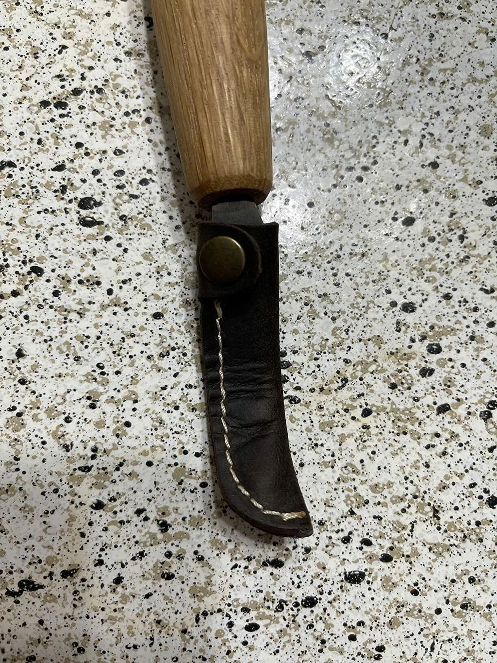 BeaverCraft skekniv kroget langt skaft højrehånd