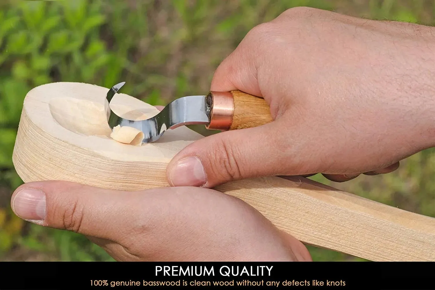 BeaverCraft skeemne snitteemne lindetræ 260mm