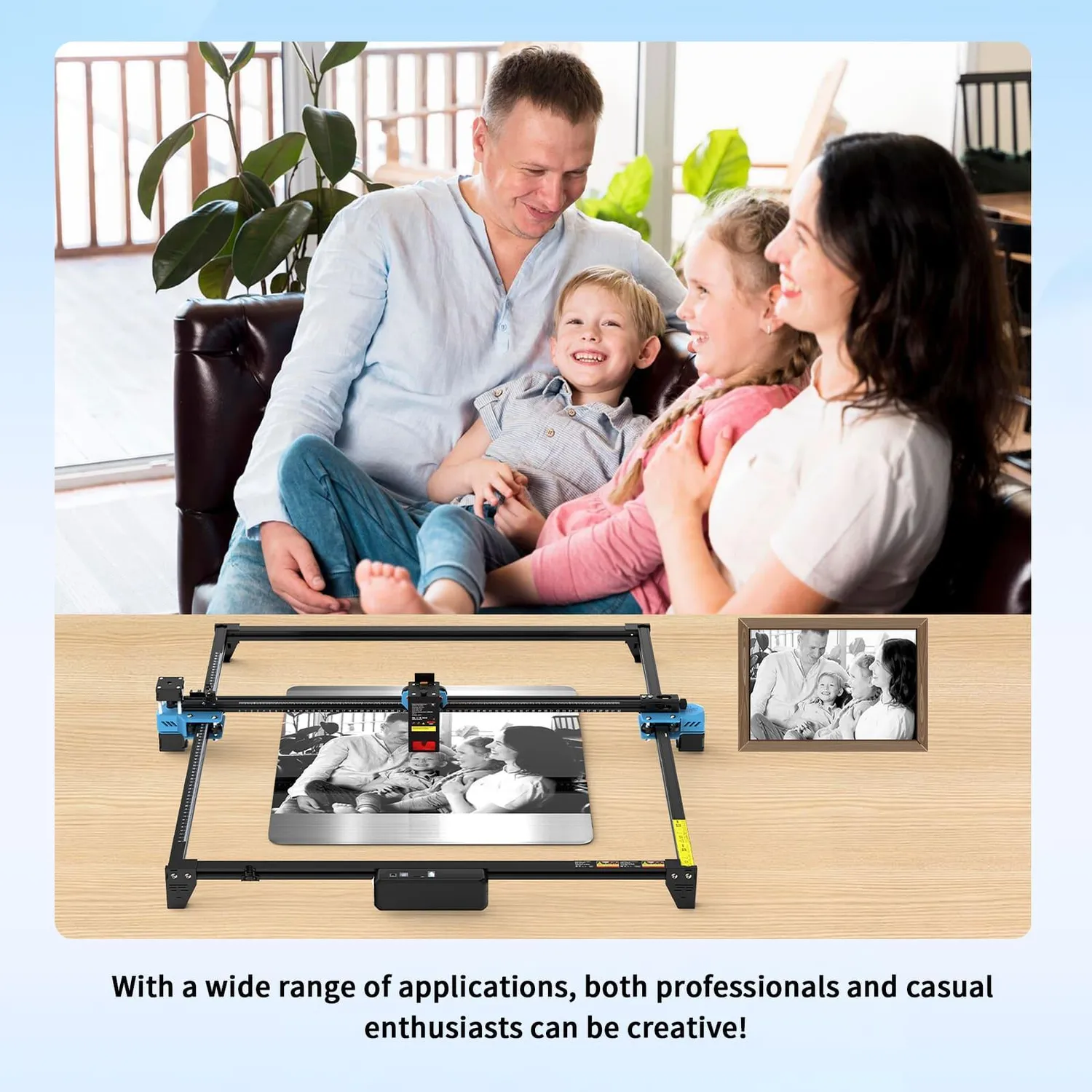TwoTrees TTS-20 Max lasergraver 20W EU-stik