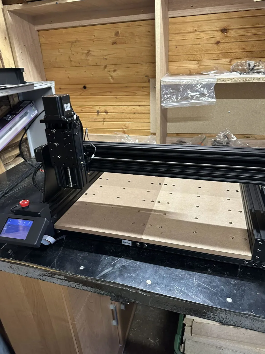 TWO TREES TTC450 CNC-fræser US stålramme værksted
