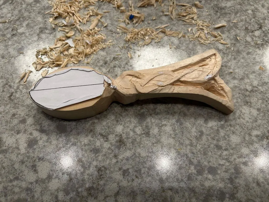 BeaverCraft DIY04 ske skæresæt træ 11 dele kærlighedsske