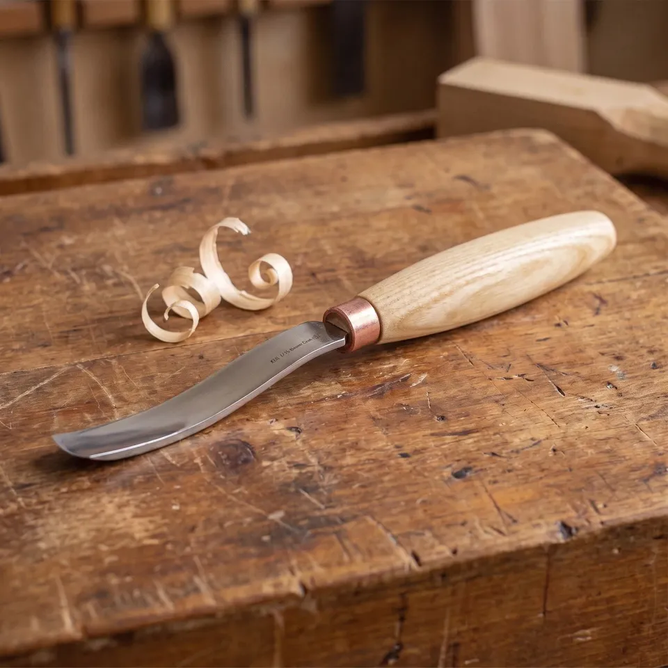 BeaverCraft huljern svung 6 15mm kompakt langt bøjet