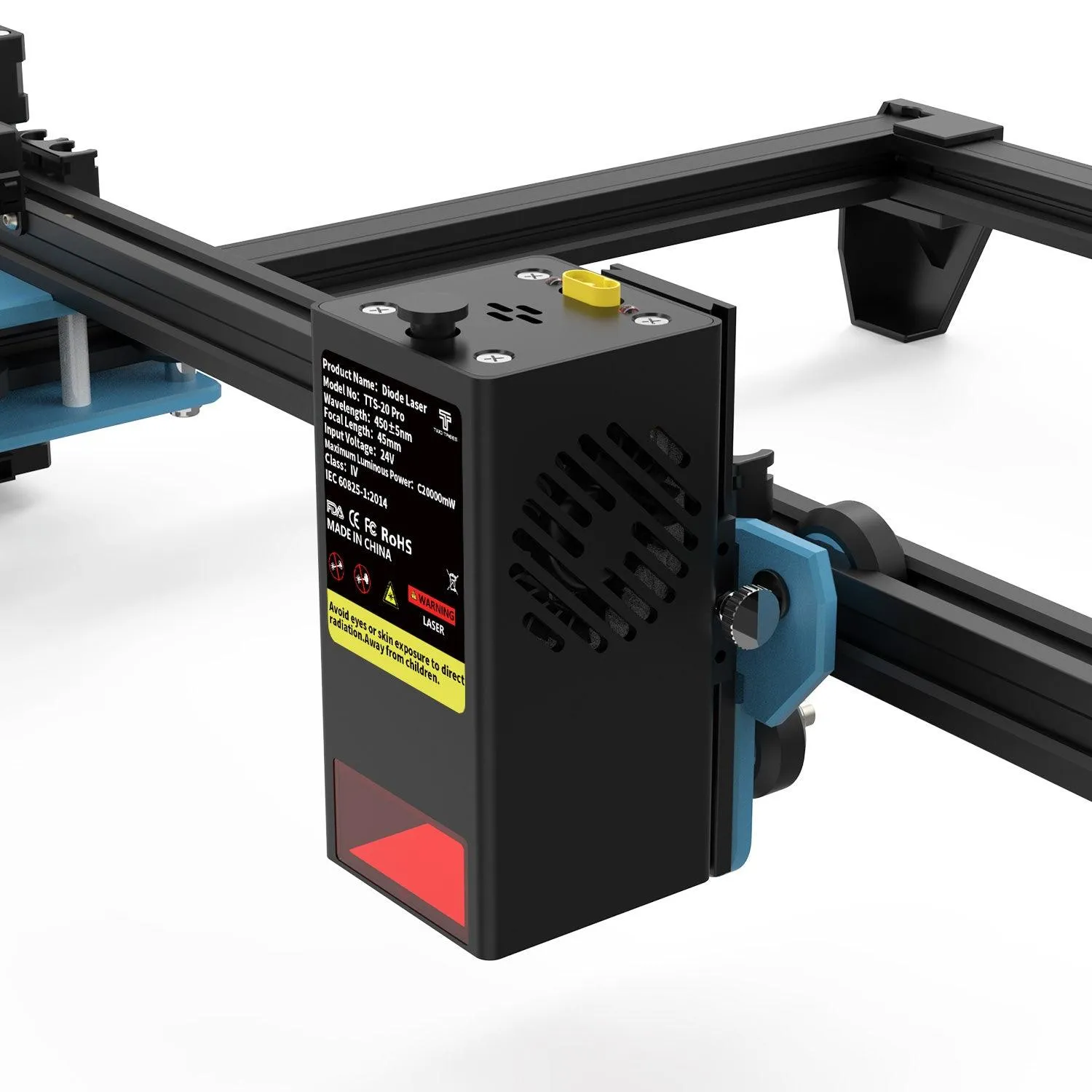 Two Trees TTS-20 Pro lasergraver 600x600mm + rotary