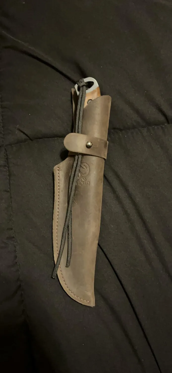 BeaverCraft BSH4 Dusk bushcraftkniv højre kulstofstål