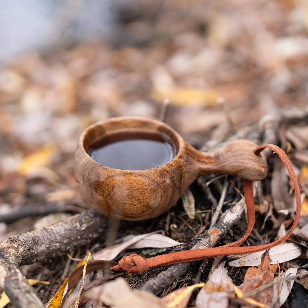 BeaverCraft DIY07 Kuksa snittesæt valnød trækop