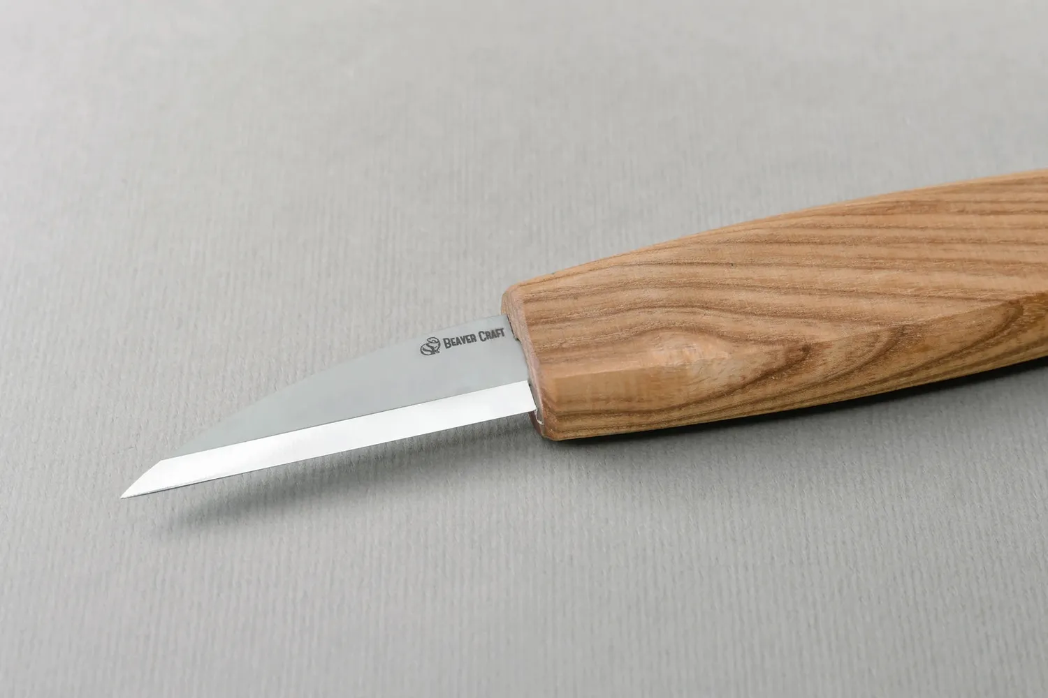 BeaverCraft C14 bænk snittekniv 60 mm klinge blødt træ