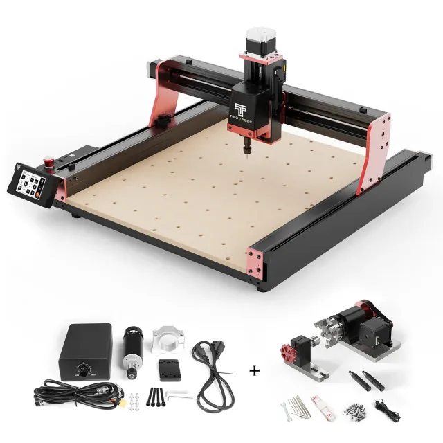 Two Trees TTC450 Pro CNC fræser 500W 4-akse