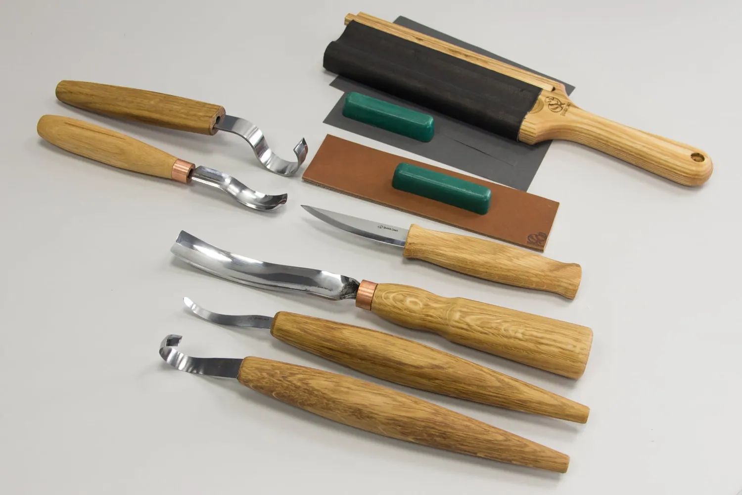 BeaverCraft S54 skesæt 6 dele ske skål kuksa