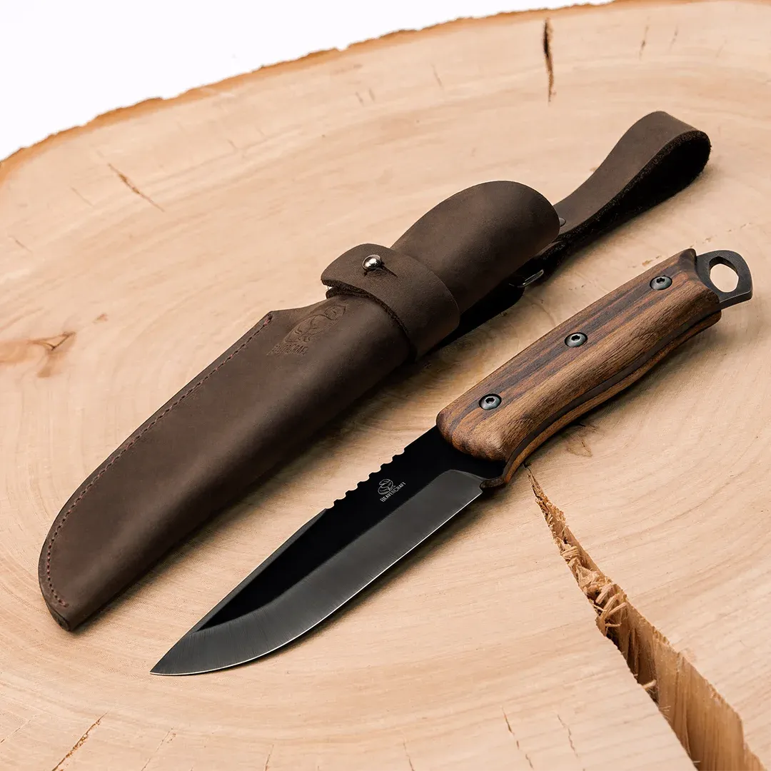 BeaverCraft BSH4 Dusk bushcraftkniv højre kulstofstål