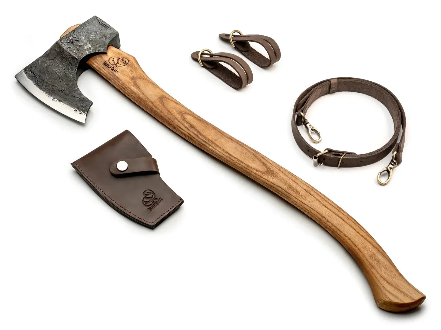 BeaverCraft AX4 fældeøkse økse kulstofstål