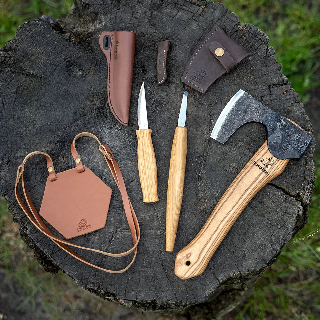 BeaverCraft Green Wood Spoon Carving Kit snittesæt