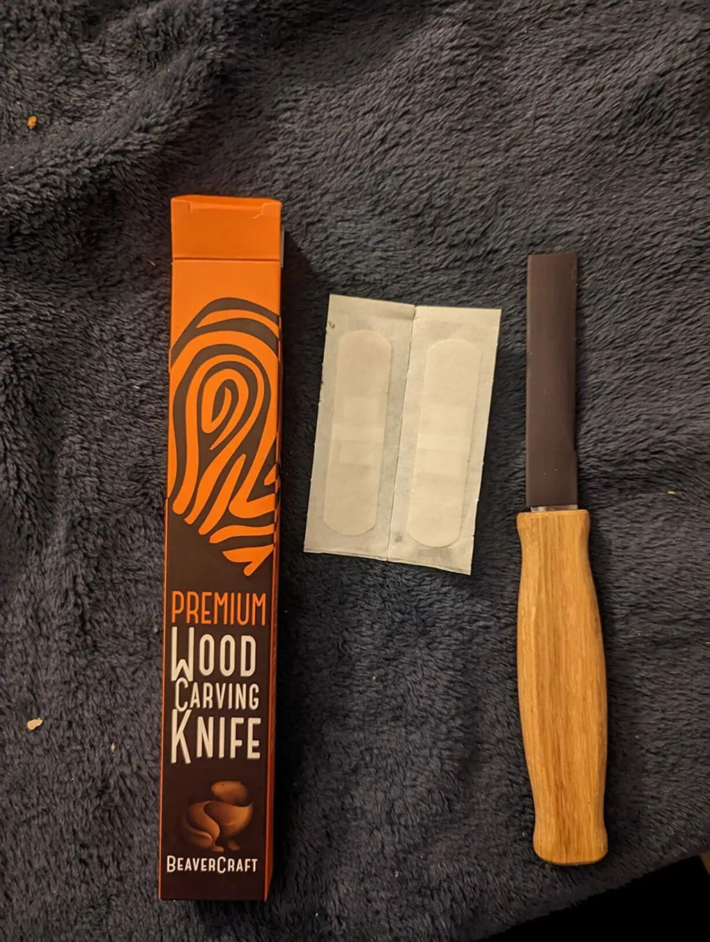 BeaverCraft C4 sloyd snittekniv lang klinge grovarbejde