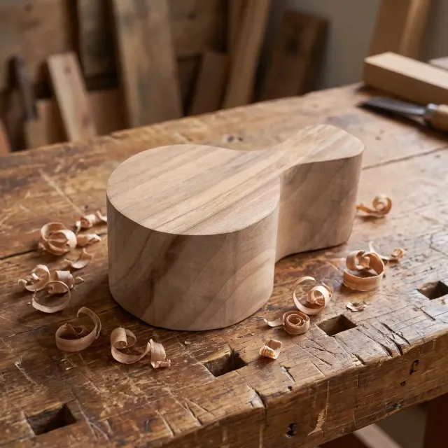 BeaverCraft kuksa-emne i valnød 150 mm kop