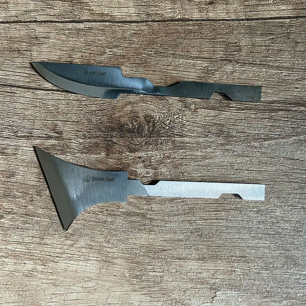 BeaverCraft C3 Reserveklinge Snittekniv Kulstofstål