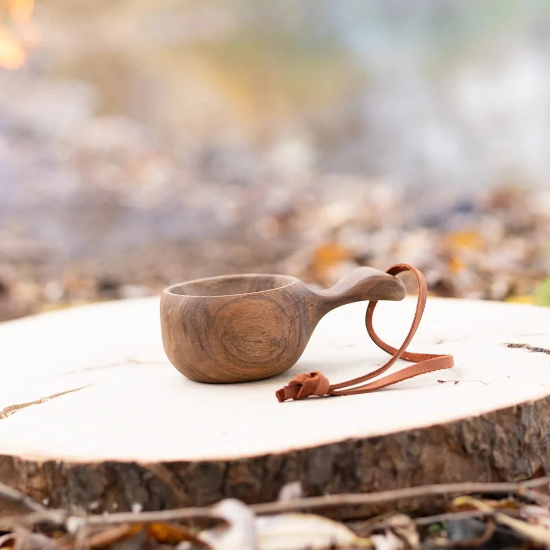 BeaverCraft DIY07 Kuksa snittesæt valnød trækop