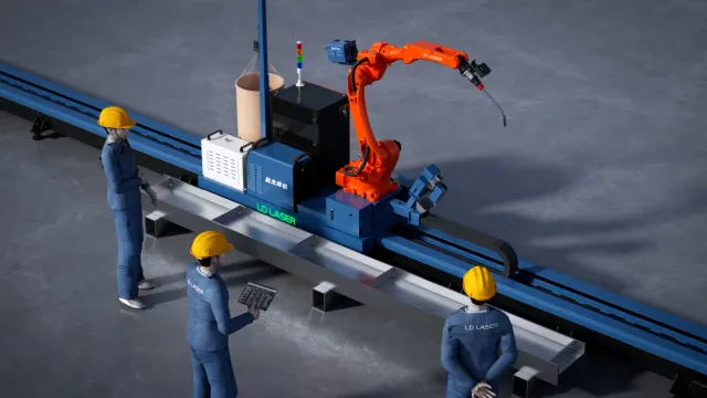 LD Laser LDR7 svejserobot arbejdsstation industri