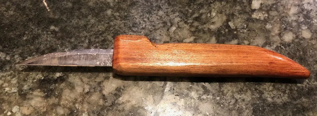 BeaverCraft C4 snittekniv reserveklinge kulstofstål