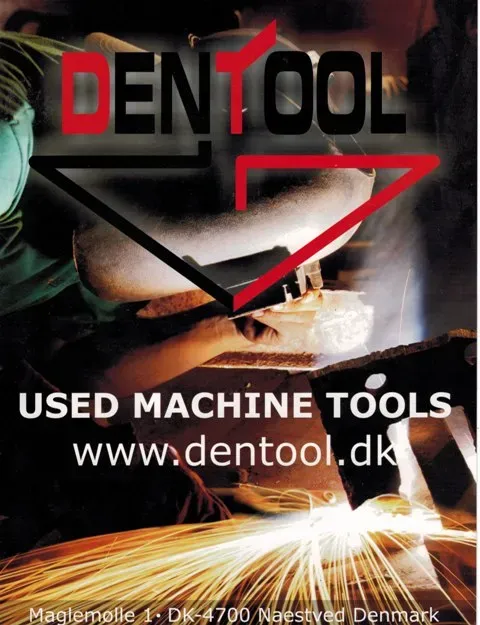 DenTool lagerliste brugte maskiner maskinliste