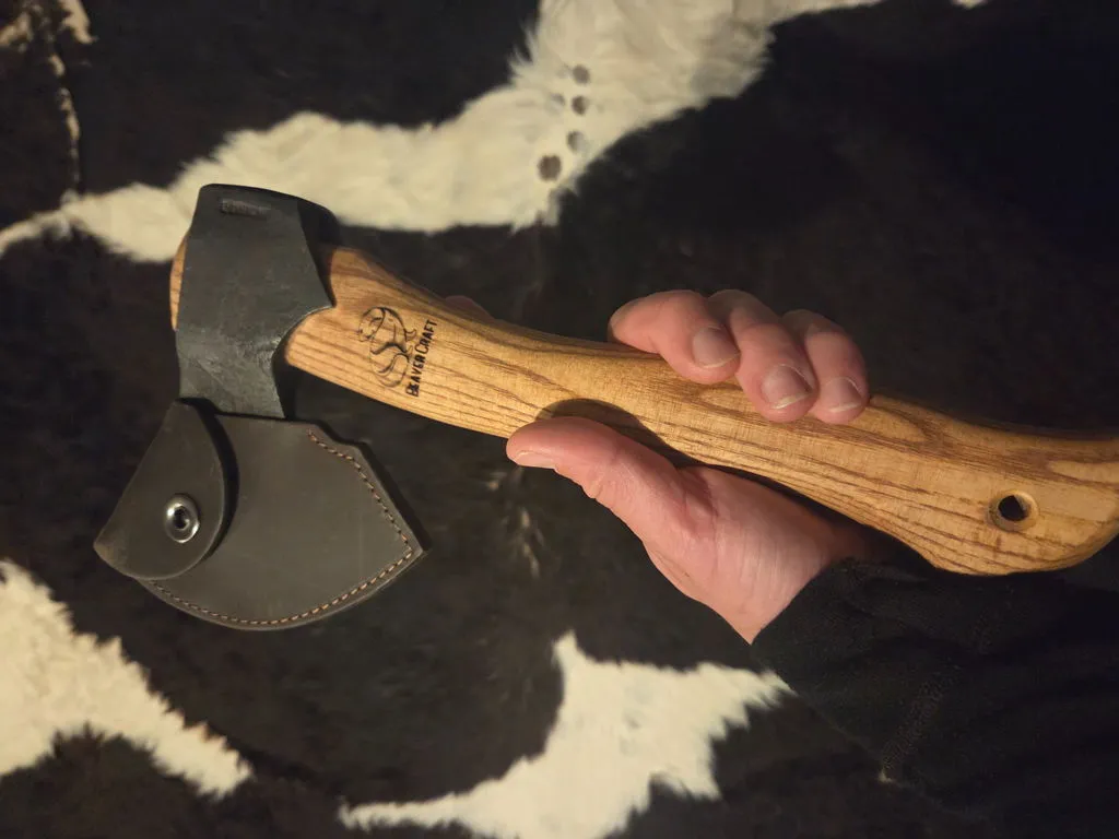 BeaverCraft Woodcraft AX3 håndøkse kulstofstål