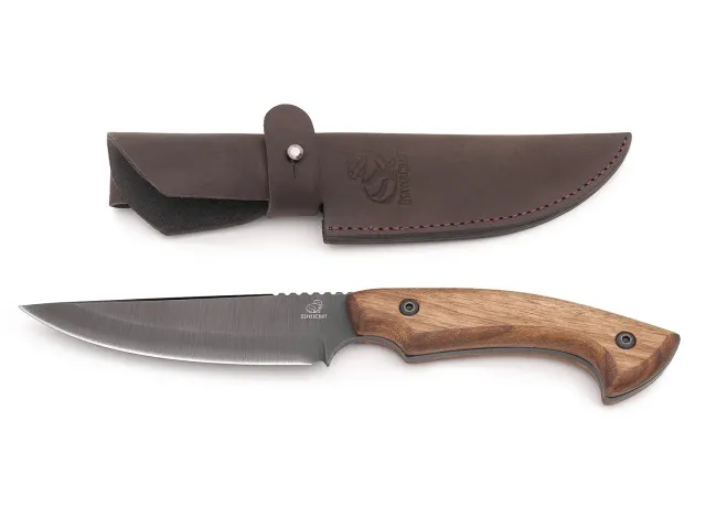 BeaverCraft HGK6 jagtkniv kulstofstål valnød