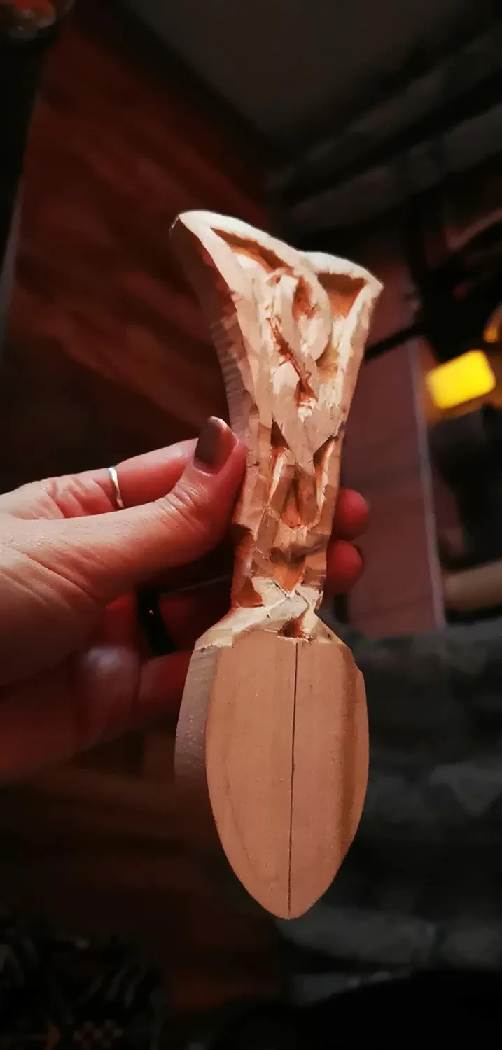 BeaverCraft DIY04 ske skæresæt træ 11 dele kærlighedsske