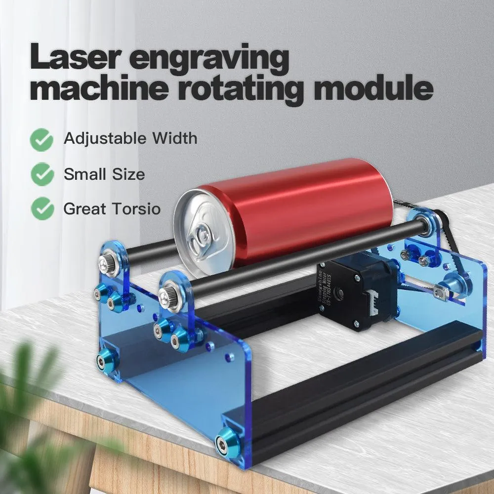 TWO TREES Y-akse rotationsrulle lasergravering TTS