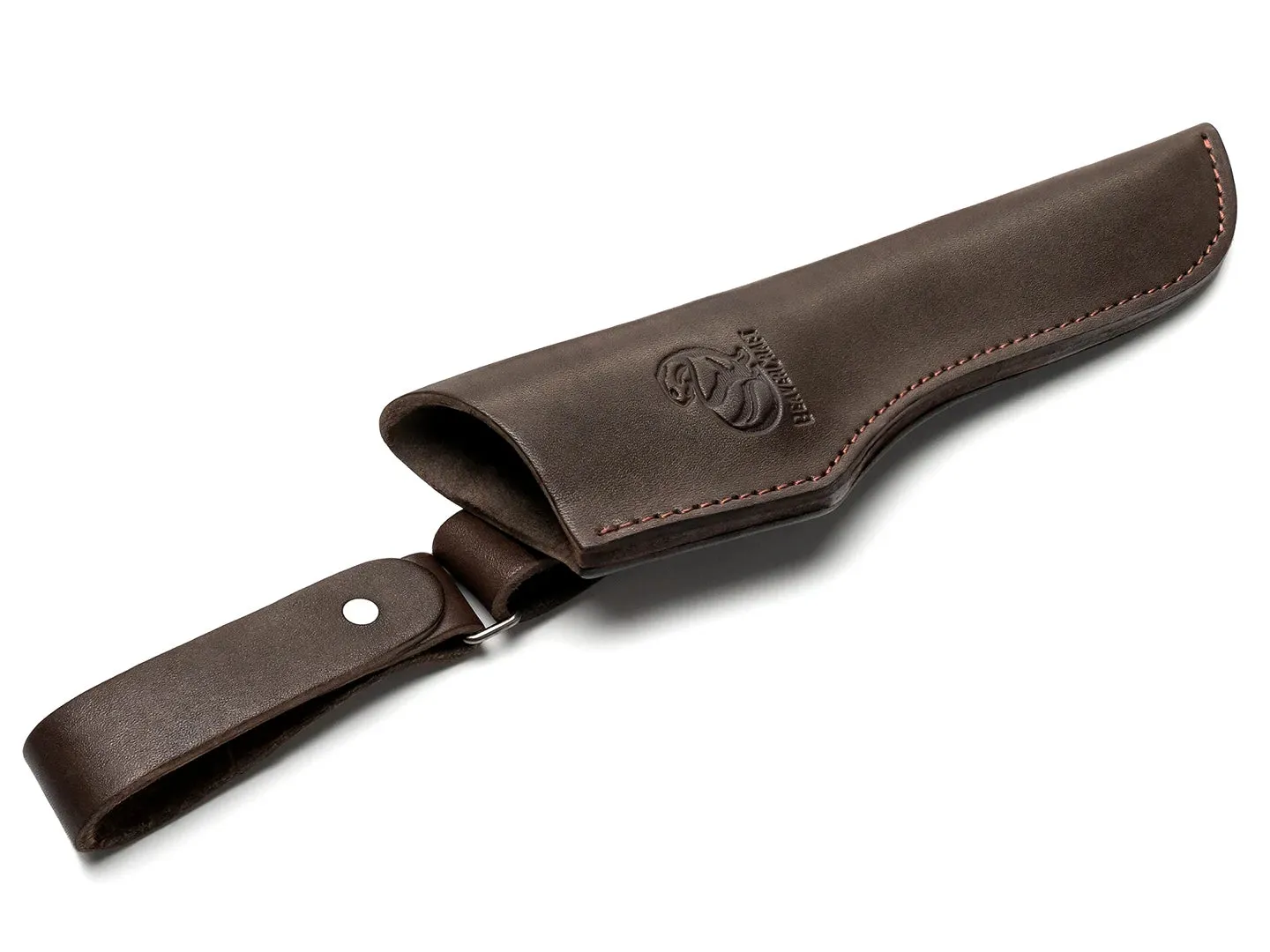 BeaverCraft SH-BSH2 knivskede læder mørkebrun 205 mm