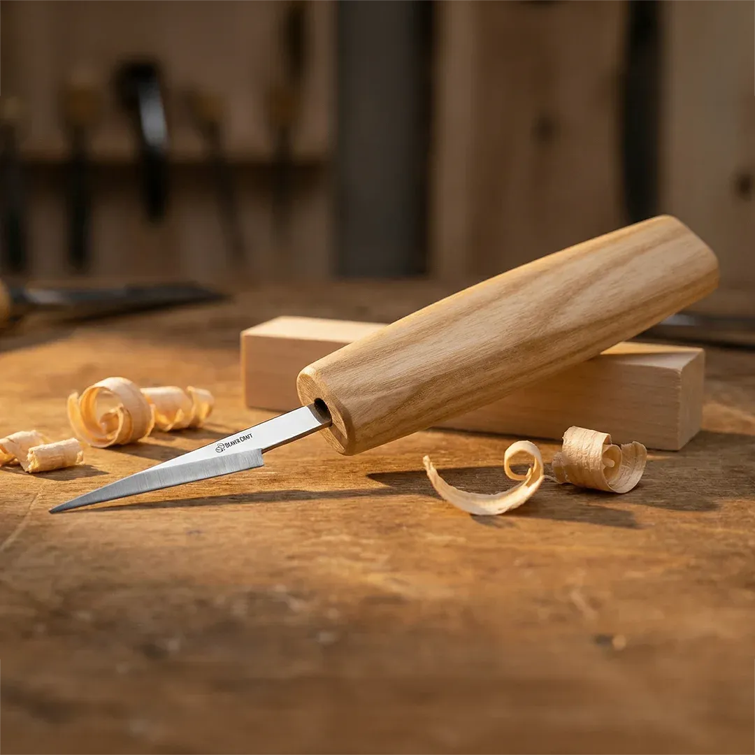 BeaverCraft C7 detaljekniv lang smal klinge