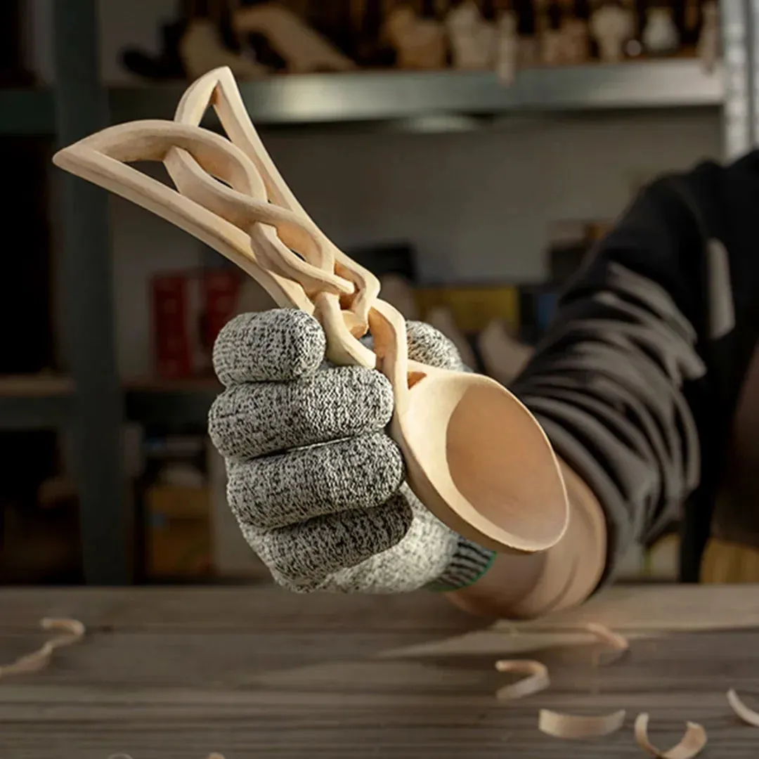 BeaverCraft DIY04 snittesæt kærlighedsske 2 emner lind