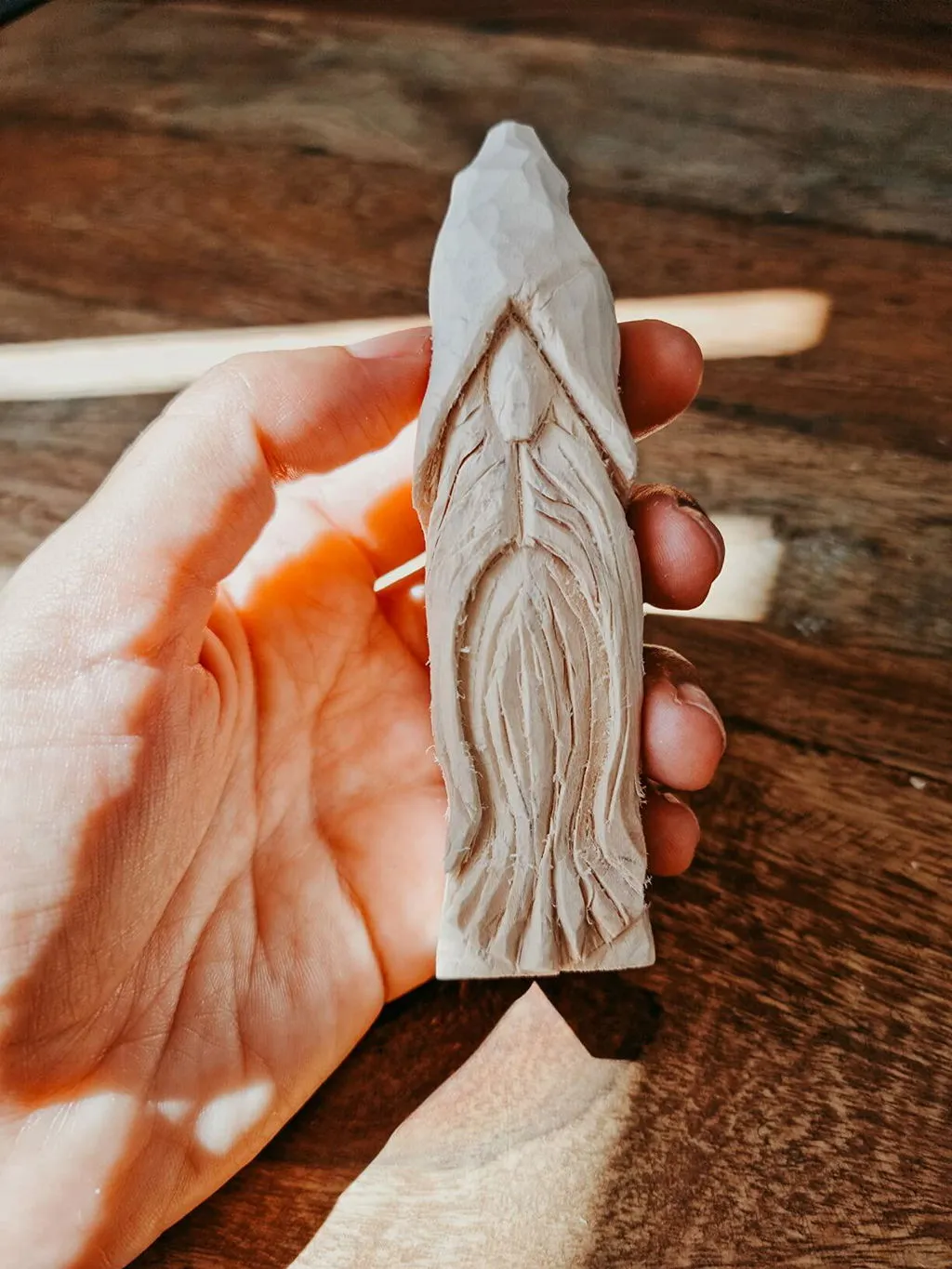 BeaverCraft DIY03 Wizard snittesæt med kniv 3 klodser
