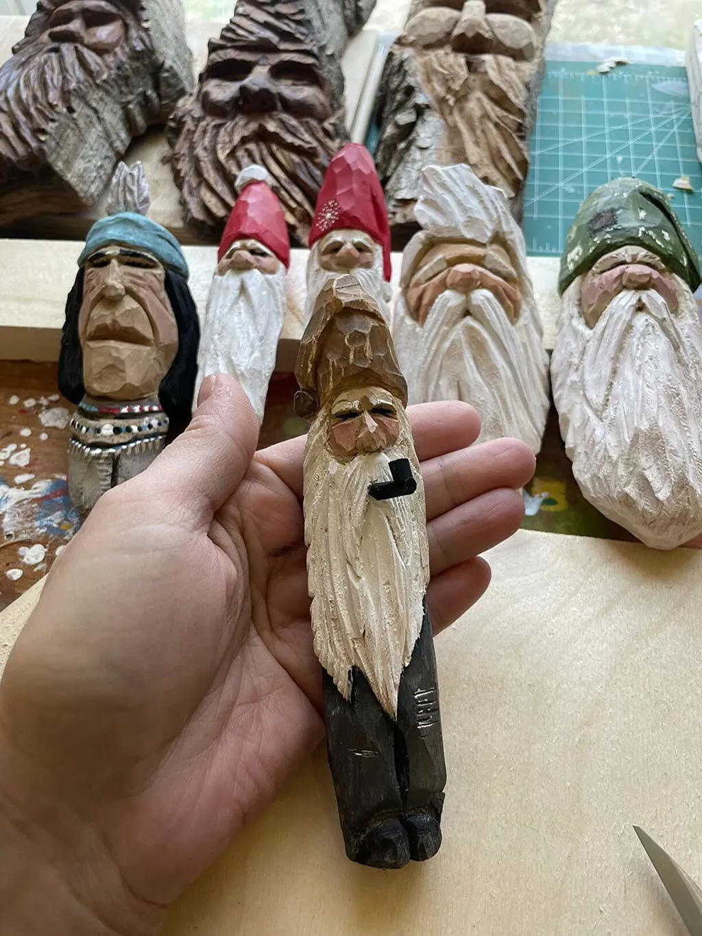BeaverCraft S06 snittesæt 3 knive chip carving
