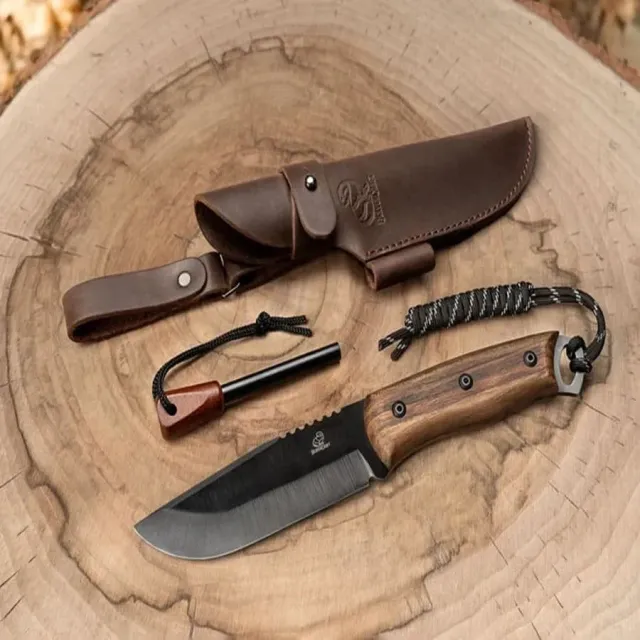BeaverCraft Dusk bushcraftkniv carbon med ildstål