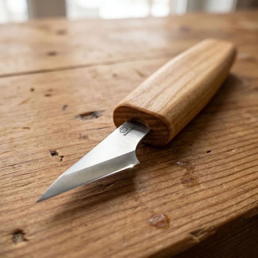 BeaverCraft C11S chip snittekniv lille klinge 45 grader