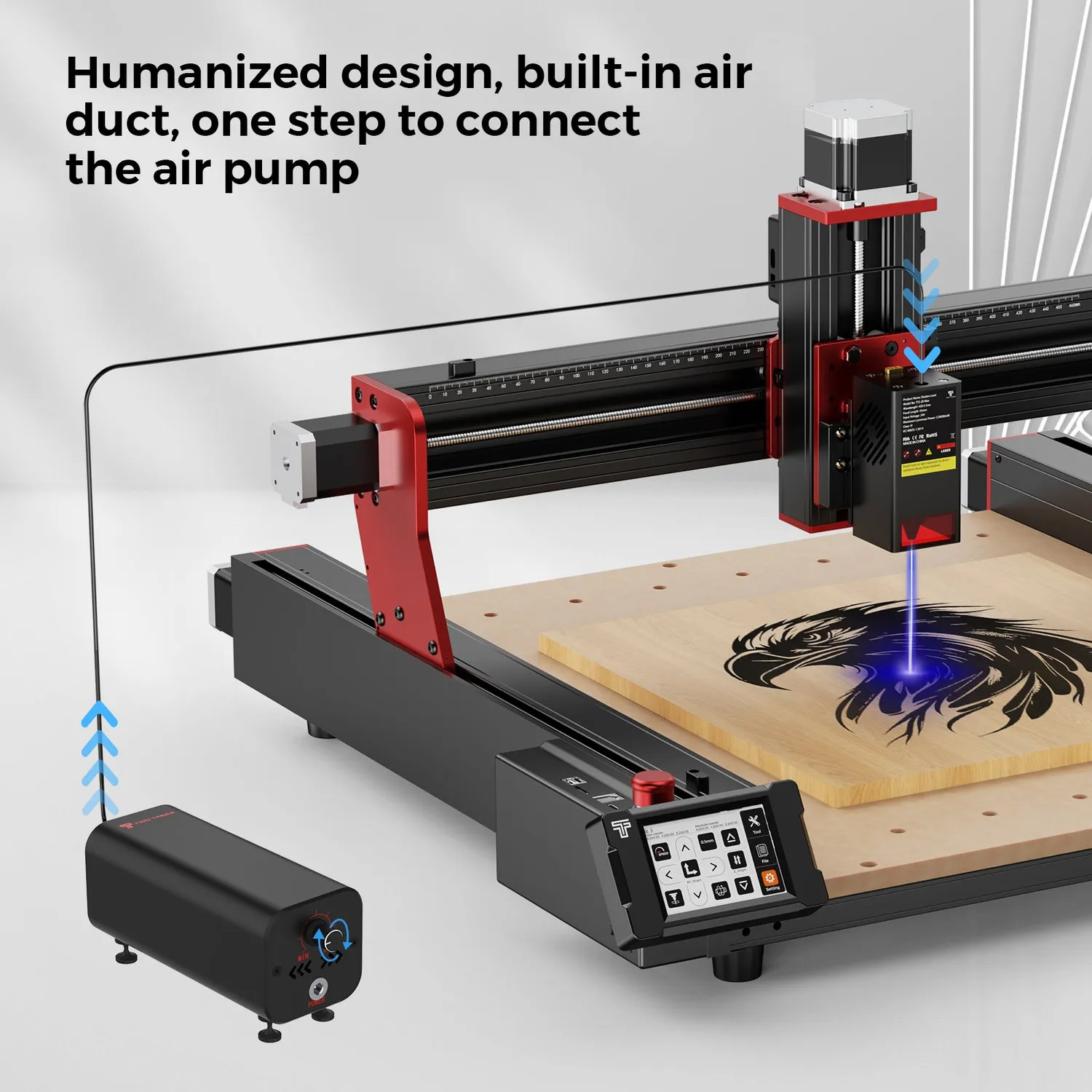 Two Trees TC20 20W lasermodul til CNC-fræser