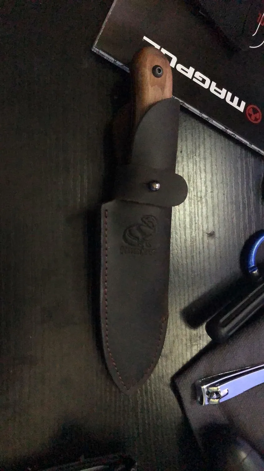 BeaverCraft Shadow BSH5 bushcraftkniv sort compact