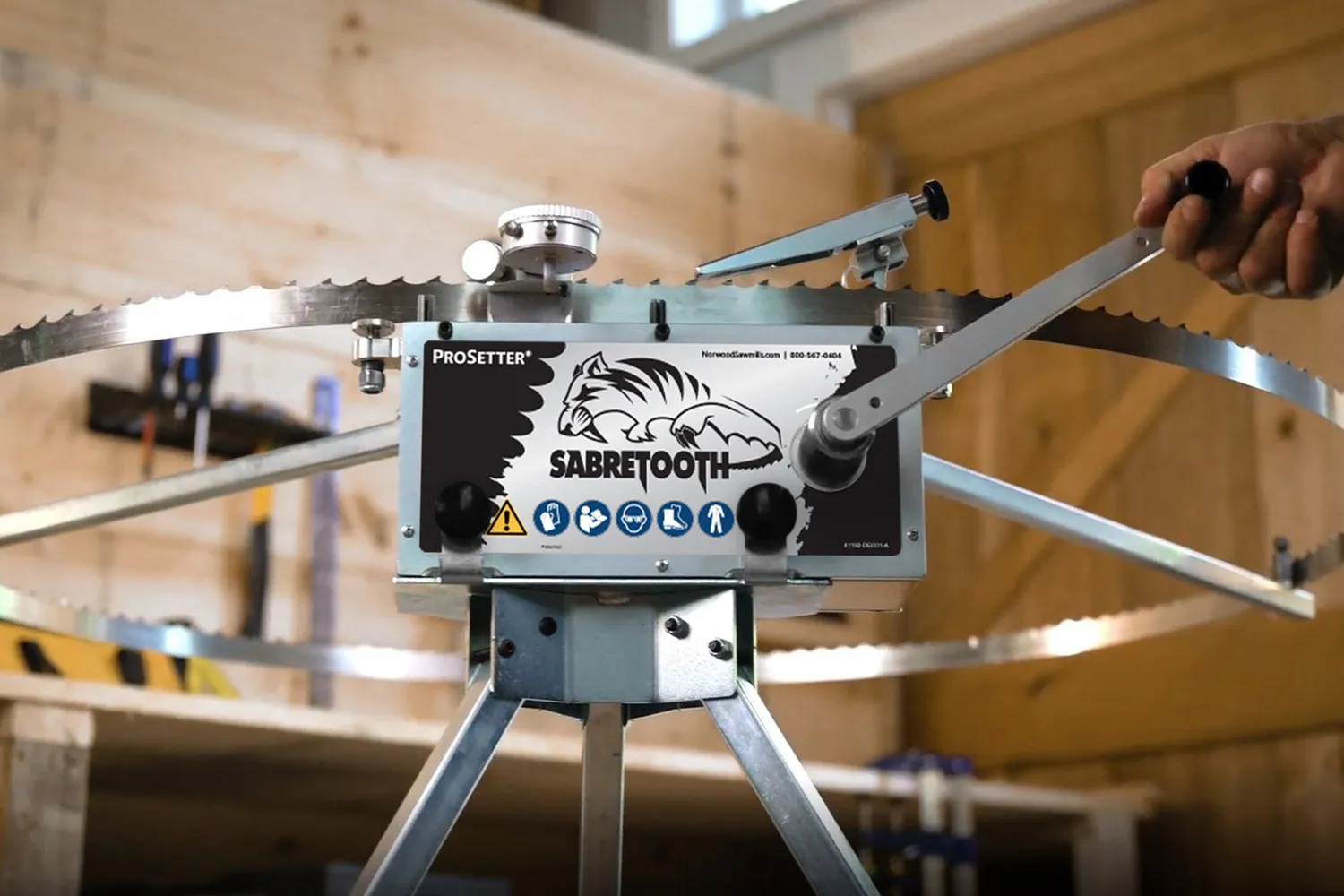 Frontier Sawmills SabreTooth ProSetter tandudlægger dobbelt