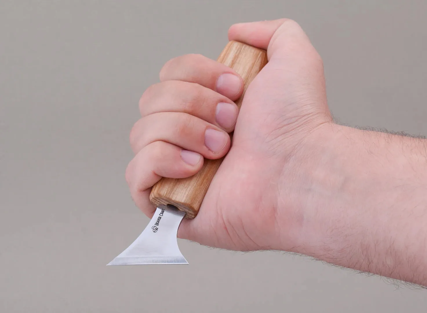 BeaverCraft C10 chip carving snittekniv bred klinge blødt træ